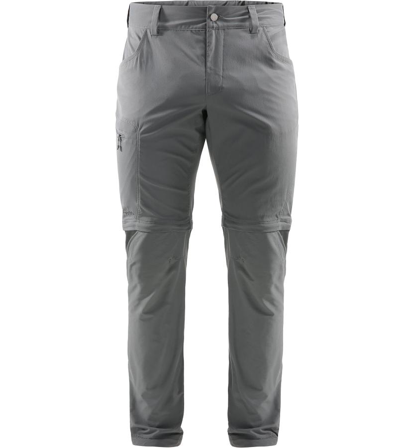 Haglöfs Lite Zip Off Hiking Pants Black For Mens DYNFW8706 Australia